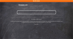 Desktop Screenshot of kiranjose.com